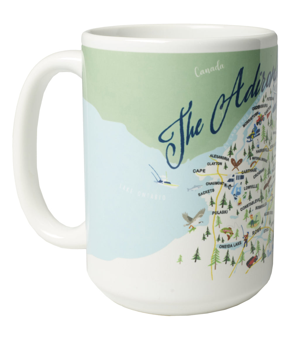 Adirondack Mug With Hiker 16 oz