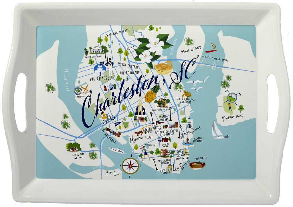 Charleston - 2- Handle Butler Tray