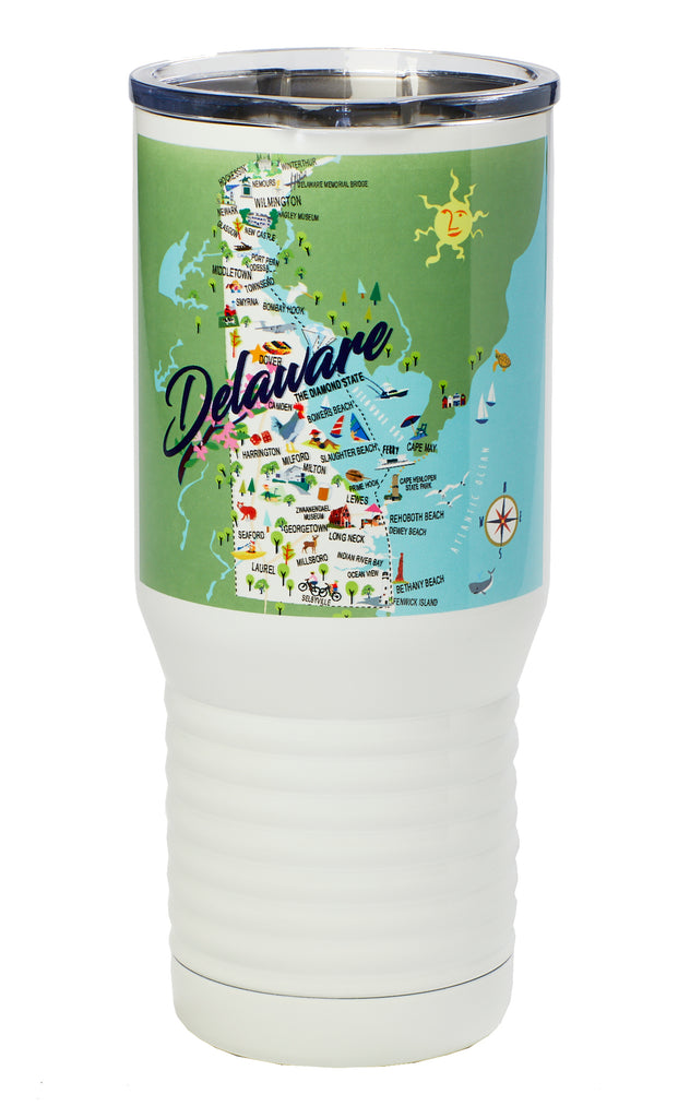 Delaware 20-oz. Stainless Steel Tumbler