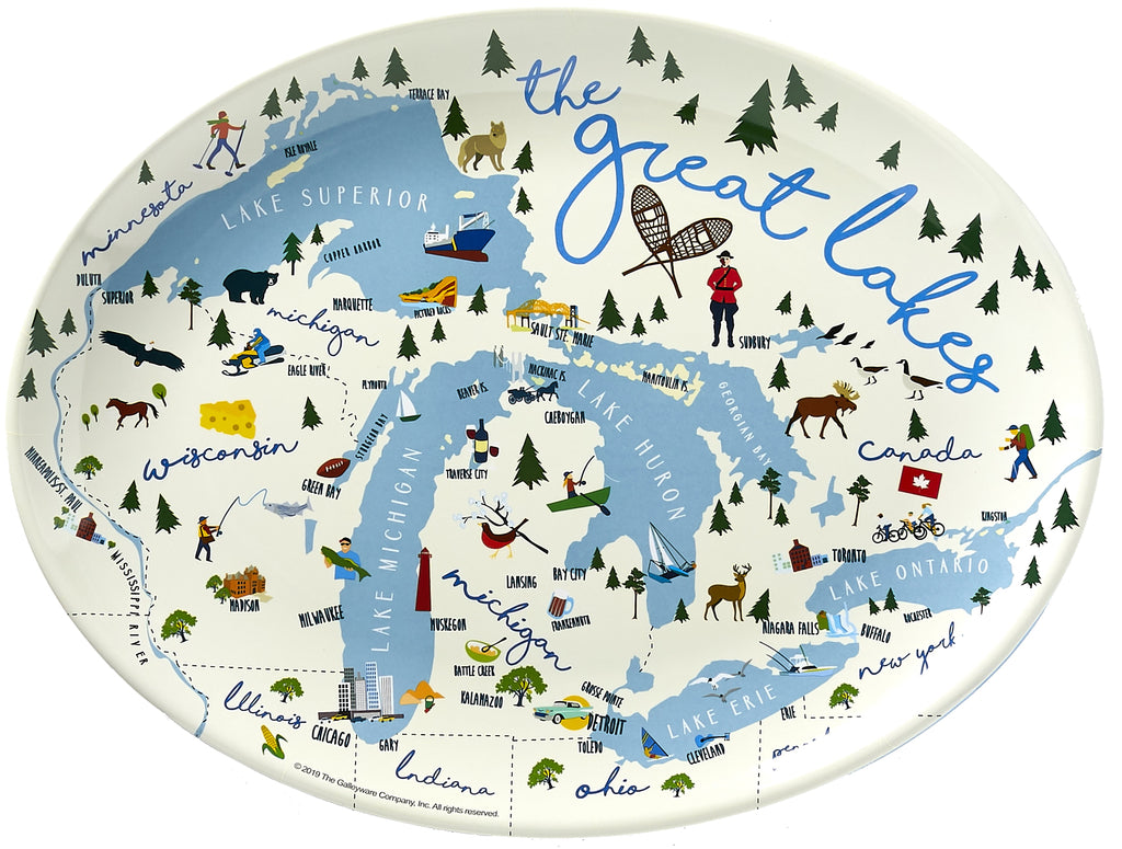 Great Lakes - 16" Platter