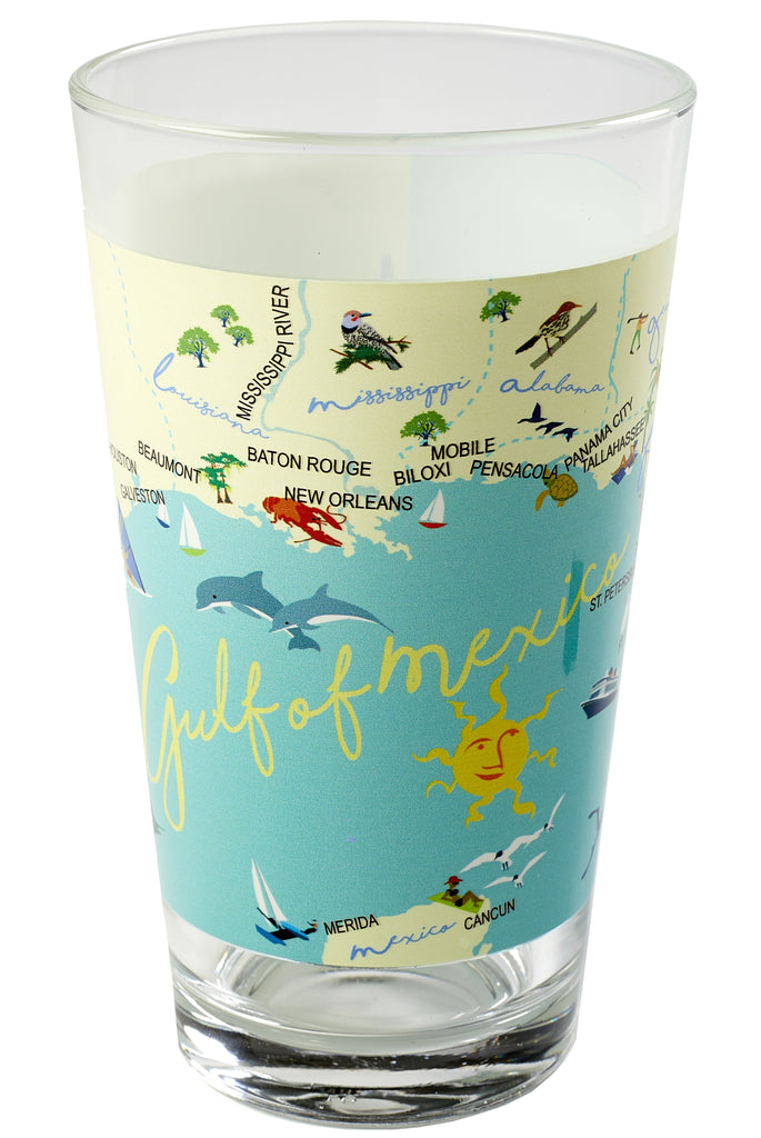 Gulf of Mexico - 16-oz. Pint Glass