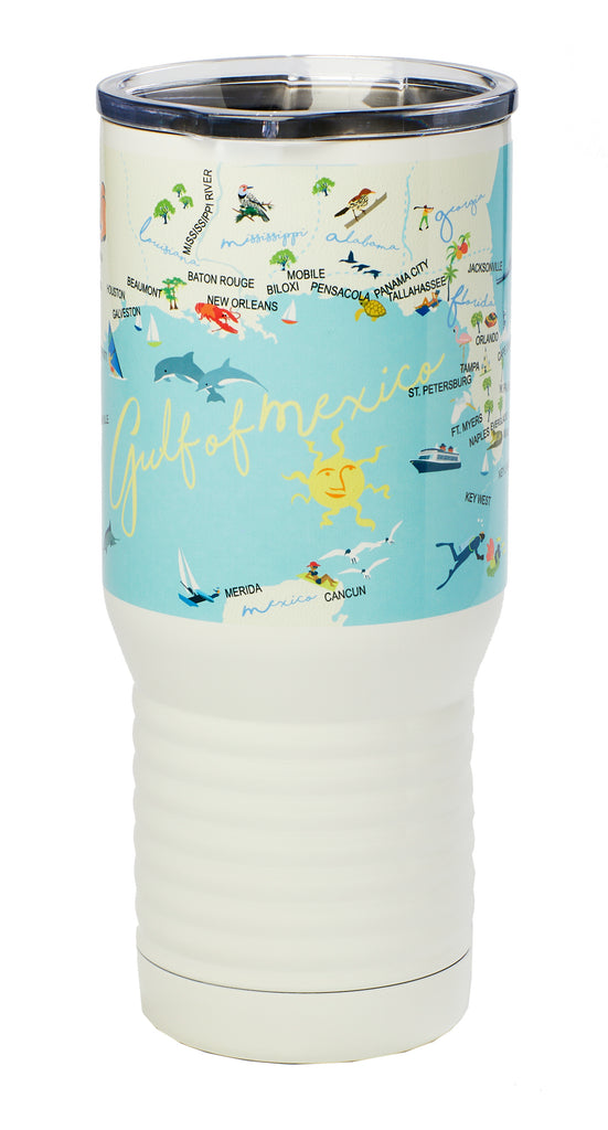 Gulf of Mexico 20-oz. Stainless Steel Tumbler