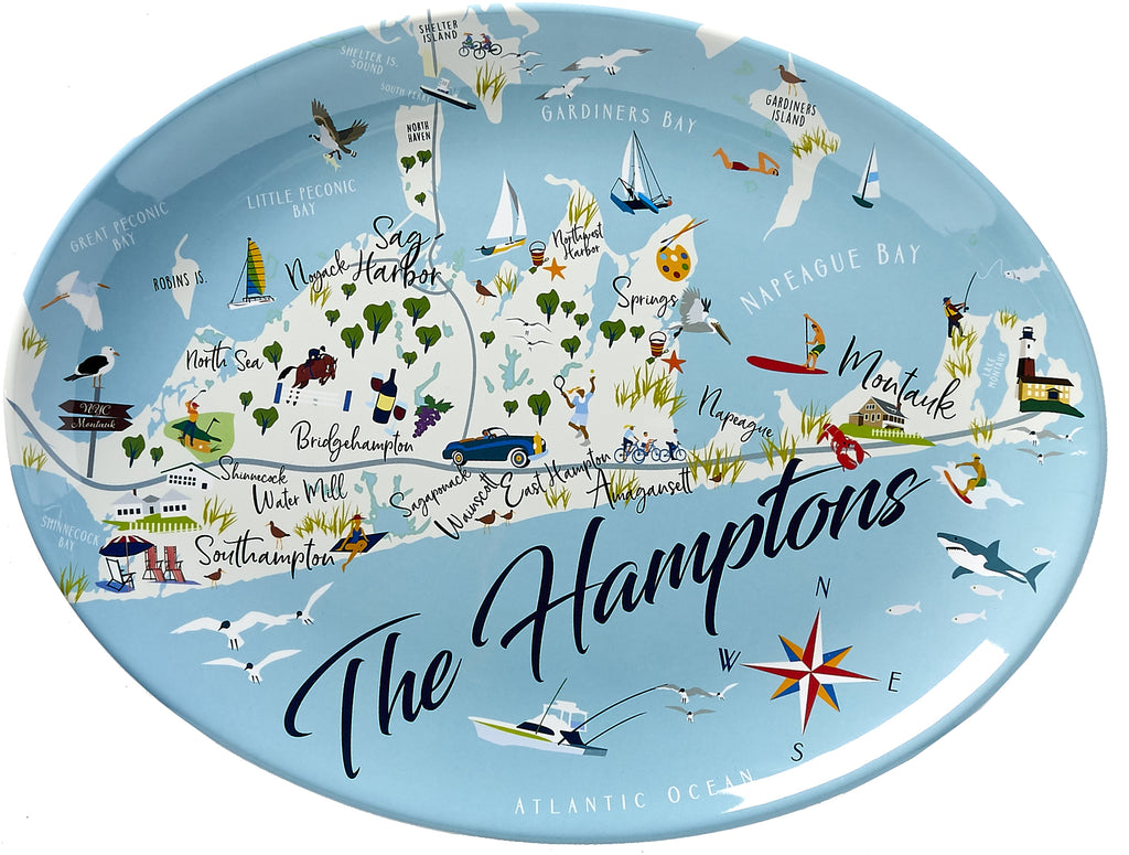The Hamptons - 16" Platter