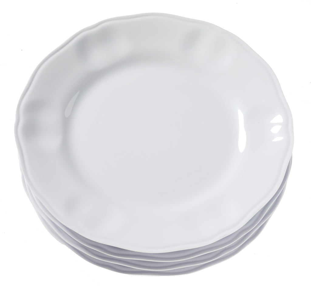 White 11" Dinner Plate