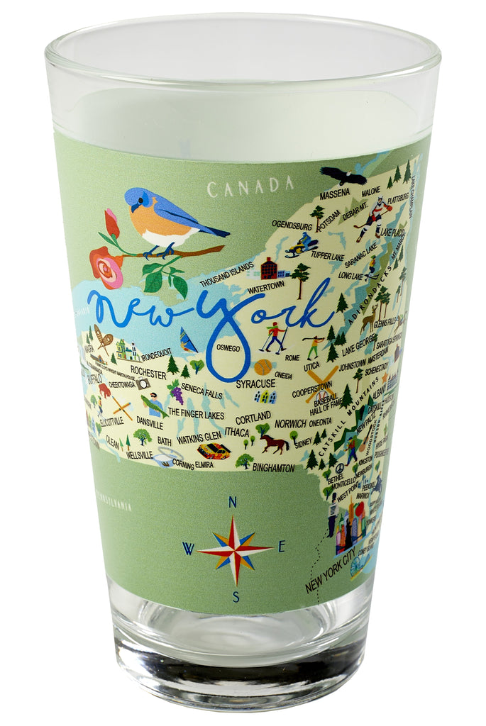 New York - 16-oz. Pint Glass