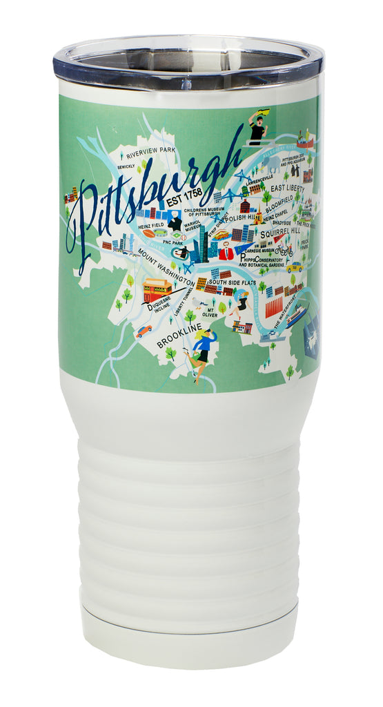 Pittsburgh 20-oz. Stainless Steel Tumbler