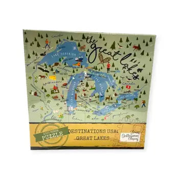 Great Lakes 1000 Piece Jigsaw Puzzle