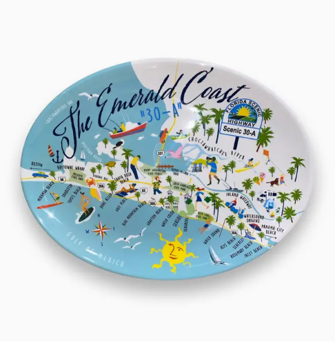 Emerald Coast 30 A - 16" Platter