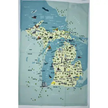 Michigan - Kitchen Towel