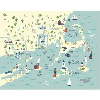 Northern Shores Shower Curtain