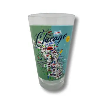 Chicago - 16-oz. Pint Glass