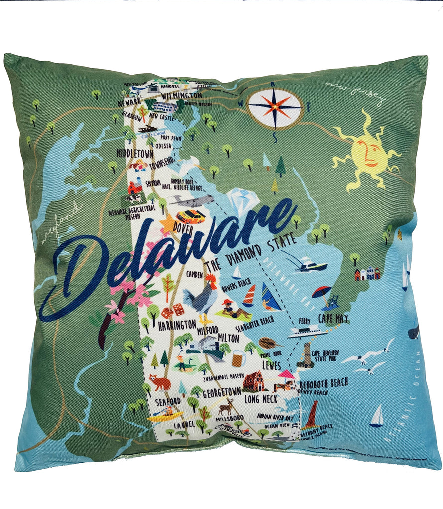 Delaware - 18" Square Pillow
