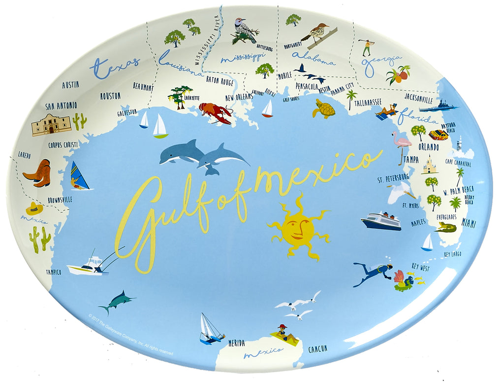 Gulf Of Mexico - 16" Platter