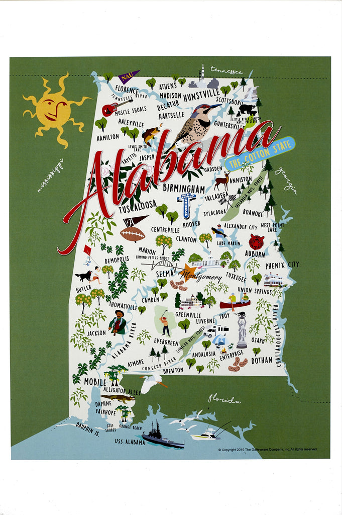 Alabama - Print