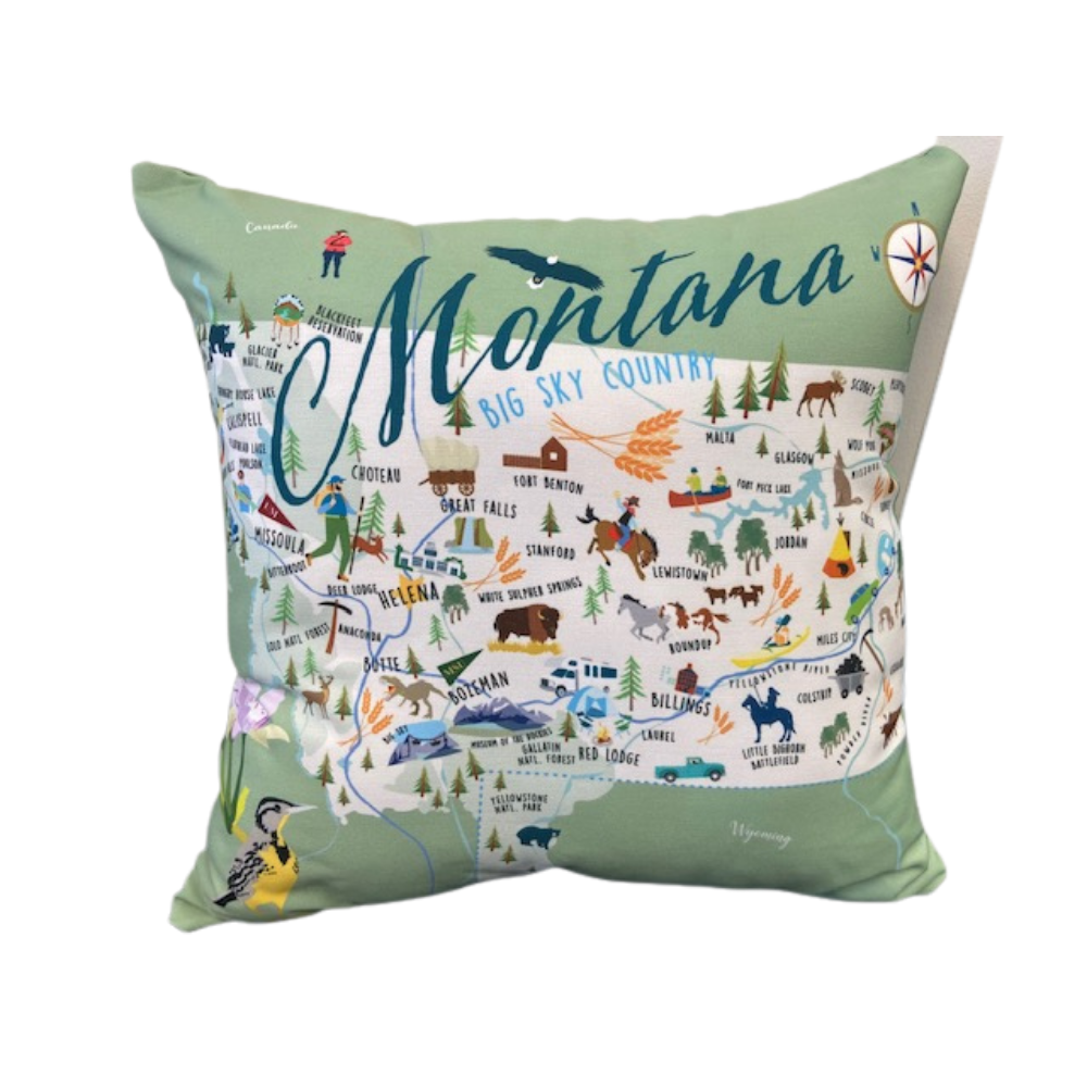 Montana - 18" Square Pillow