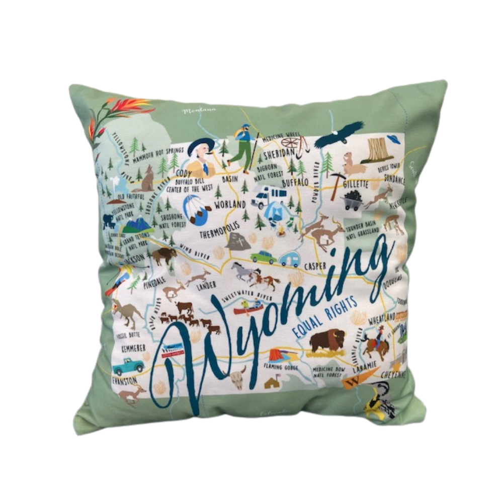 Wyoming - 18" Square Pillow