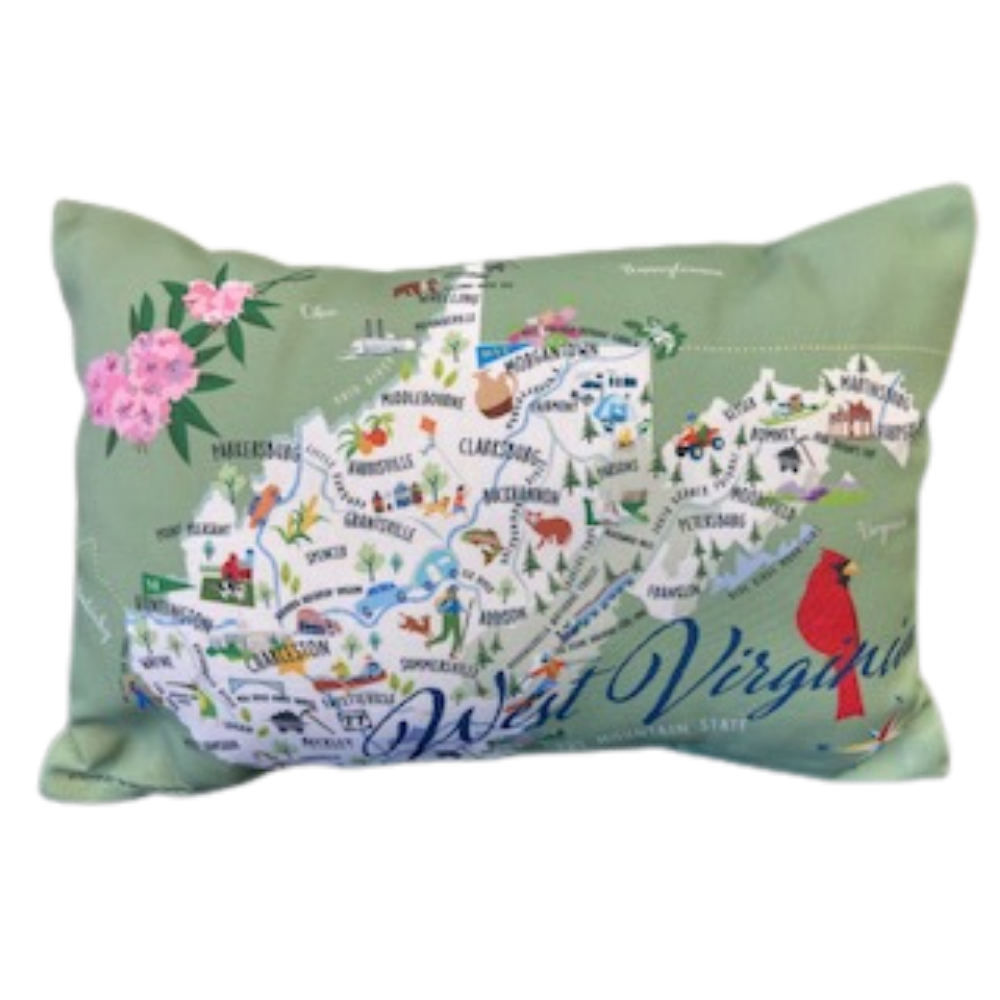 West Virginia - 14" Lumbar Pillow