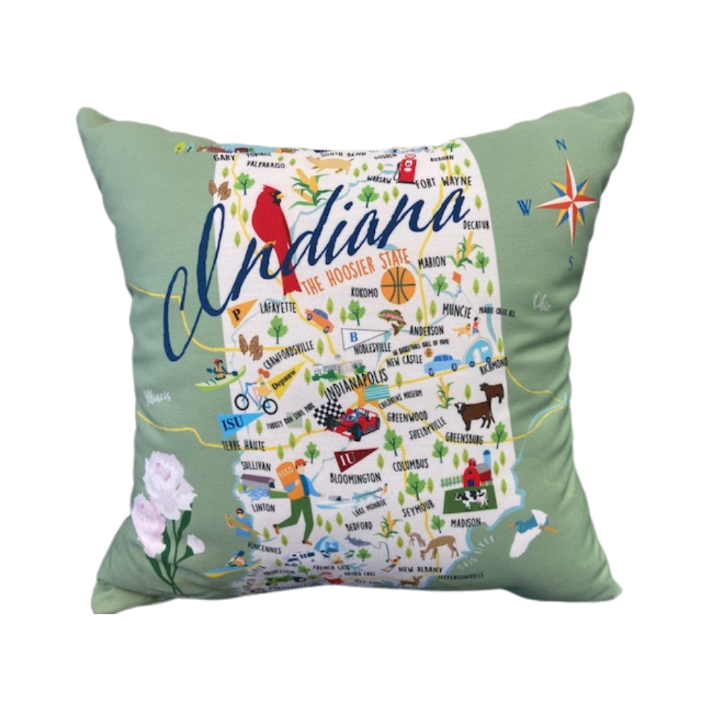 Indiana - 18" Square Pillow