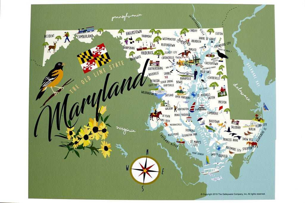 Maryland - Print