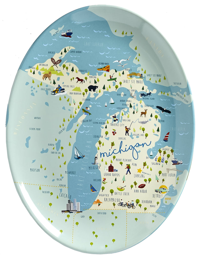 Michigan (Original) - 16" Platter