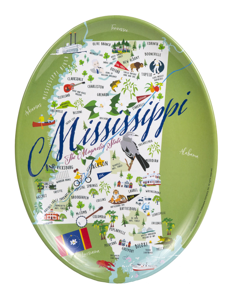 Mississippi - 16" Platter