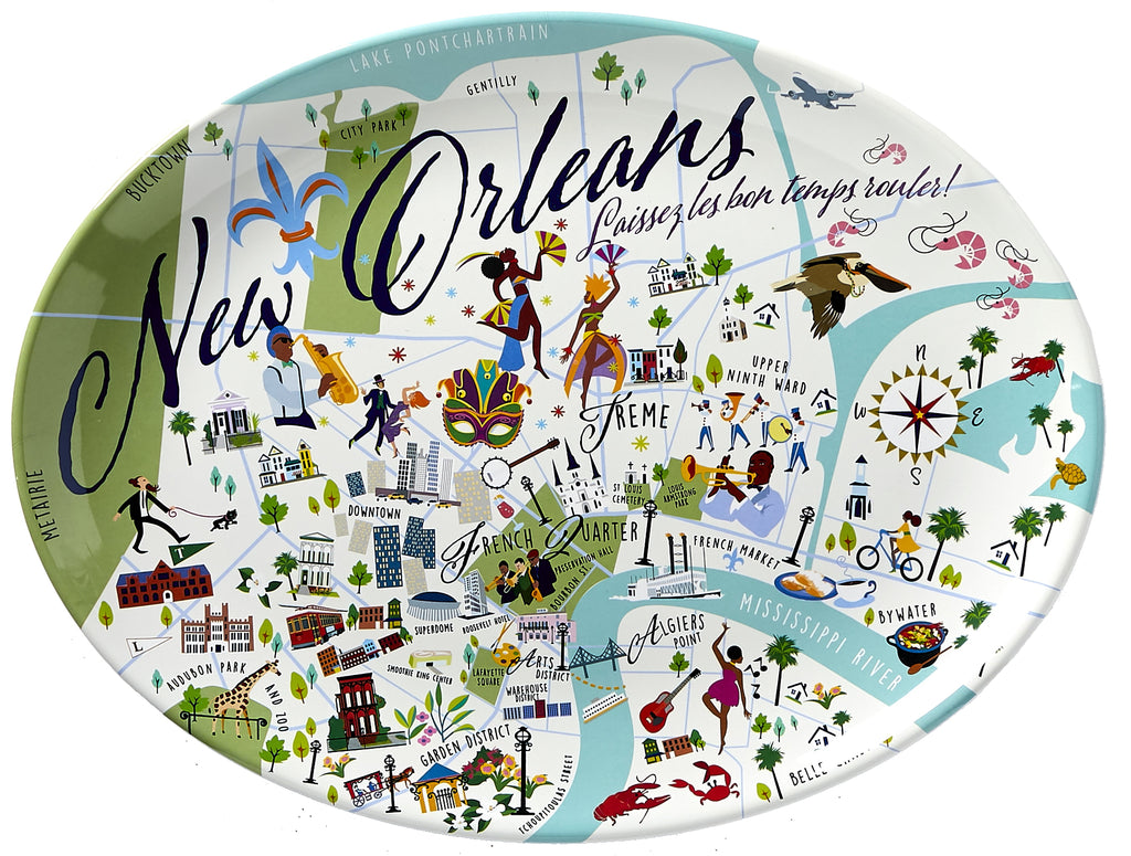 New Orleans - 16" Platter