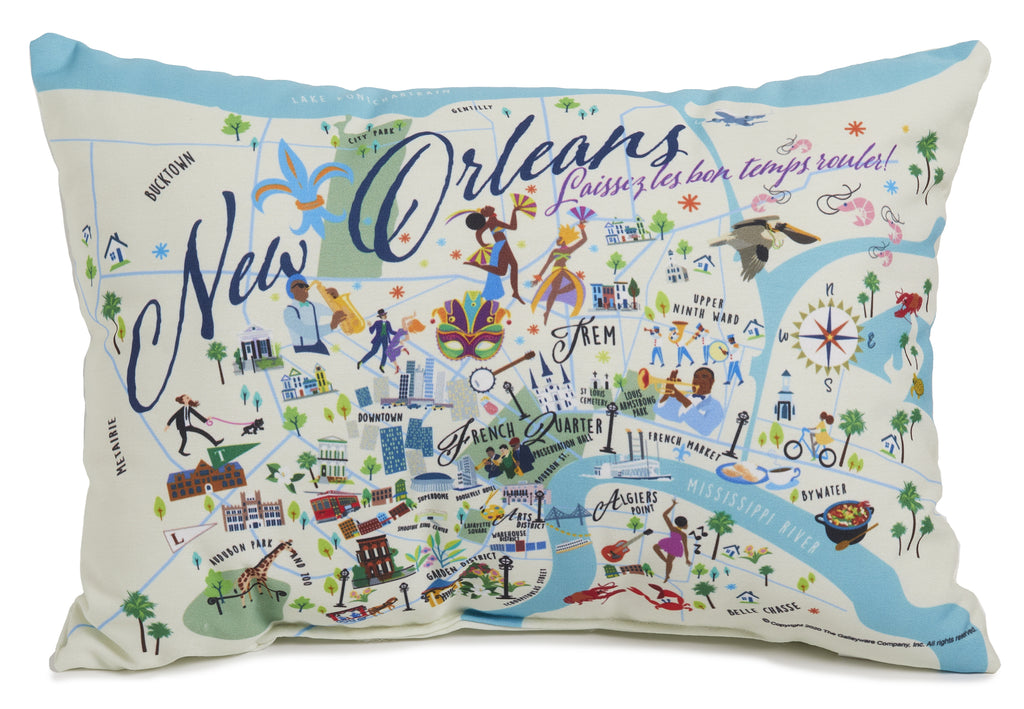New Orleans - 14" Lumbar Pillow