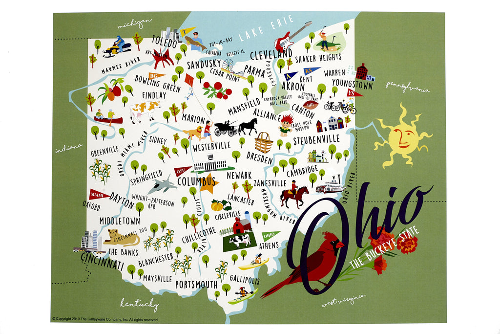 Ohio - Print