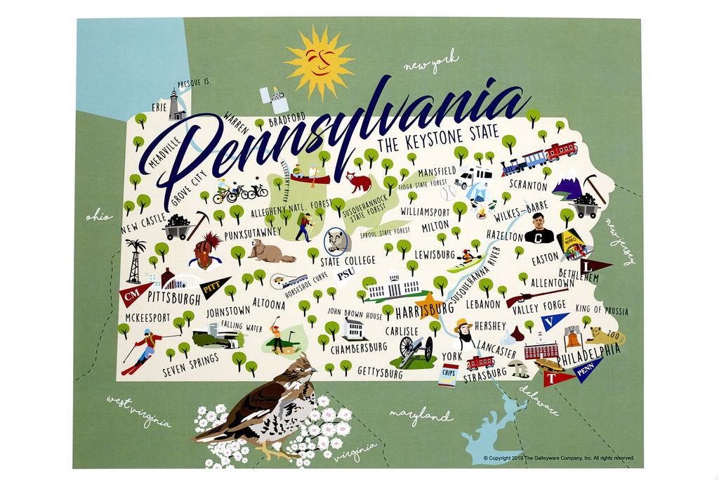 Pennsylvania - Print