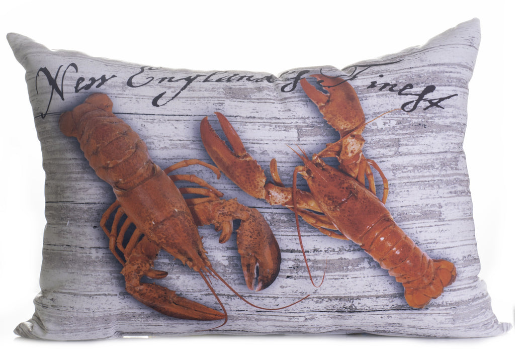 Lobster - 14" Lumbar Pillow
