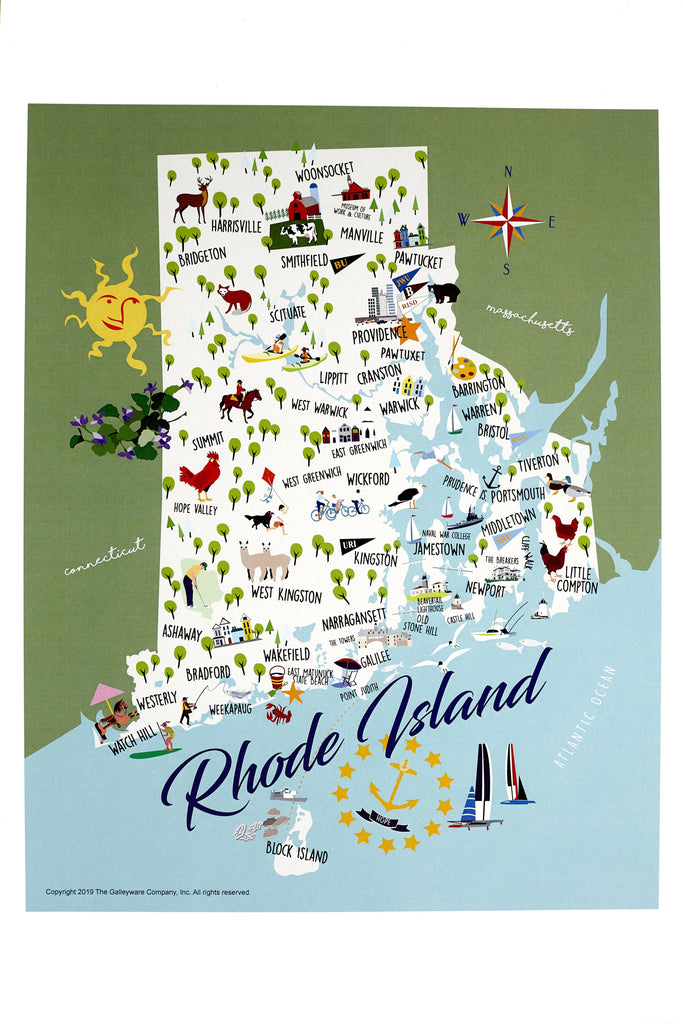 Rhode Island - Print