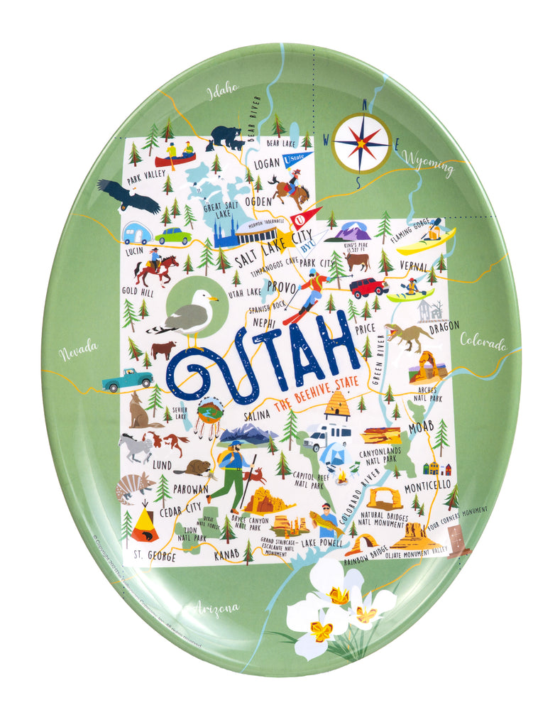 Utah - 16" Platter