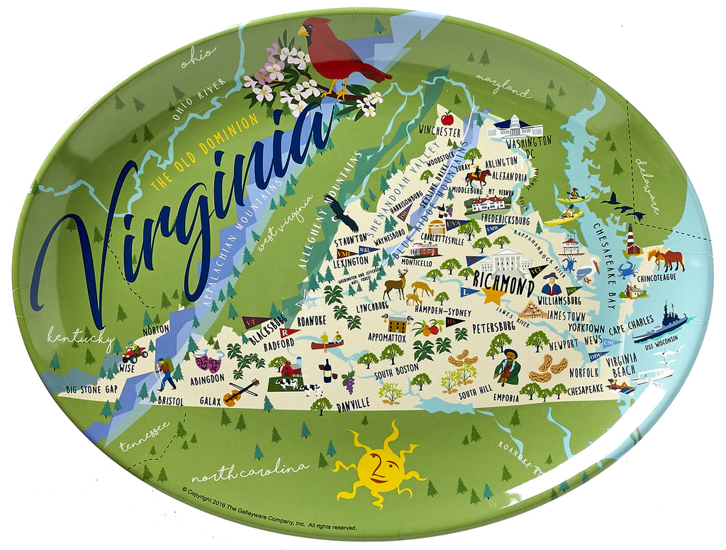Virginia - 16" Platter