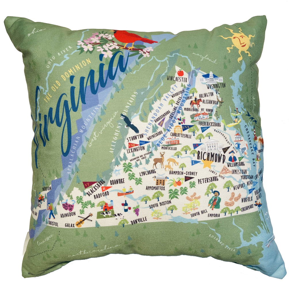 Virginia - 18" Square Pillow